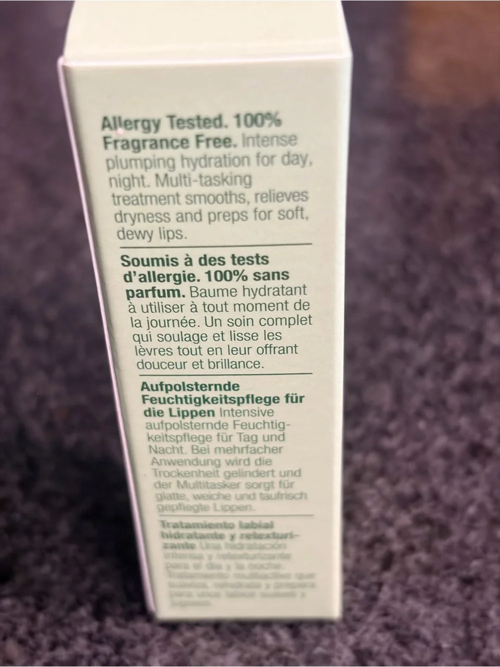 Clinique Moisture Surge Lip Hydro-Plump Treatment - Light Green Packaging